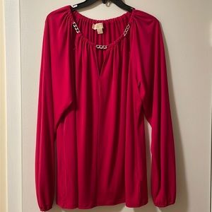 Michael Kors Magenta Top XL
